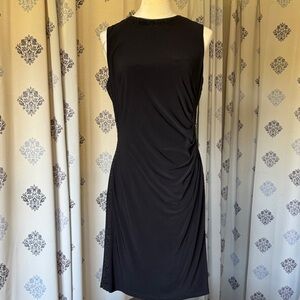 Chaps Black Dress